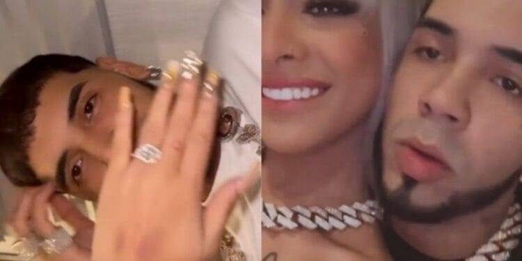 Anuel AA le pidió matrimonio a Yailin con este lujoso anillo