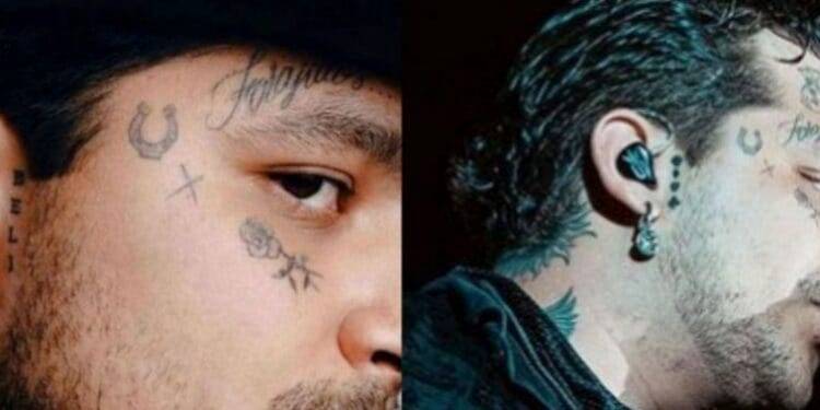 Nodal ya habría cubierto el tatuaje de los ojos de Belinda, así se ve