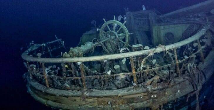 Uno de los grandes naufragios de la historia fue hallado en el fondo de un mar helado