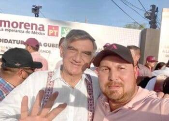 Da alcalde respaldo a Américo Villarreal