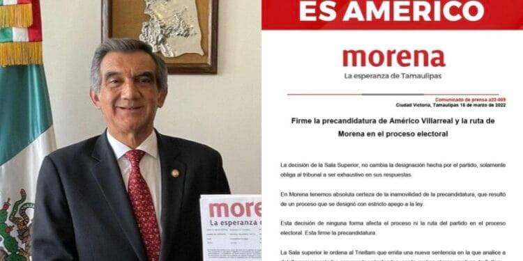 Reafirma MORENA que es Américo