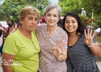 Con las mujeres vitamina, se logra todo; afirma la Doctora Maria Santiago de Villarreal