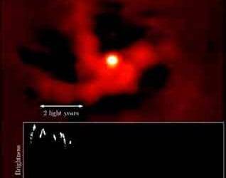 Logran primera imagen real del agujero negro en el centro de la galaxia