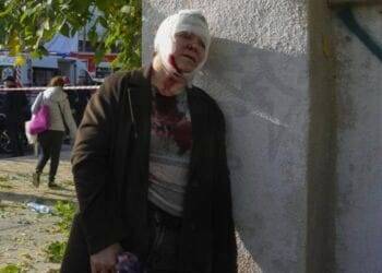 Bombardeo masivo de Rusia sobre ocho ciudades ucranias