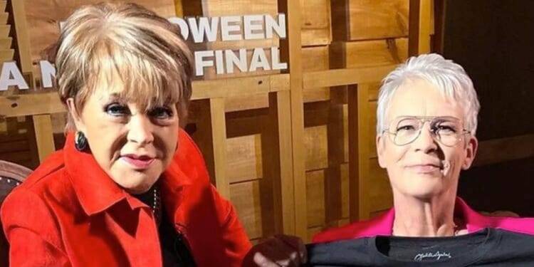 ¡Con regalo incluido! Jamie Lee Curtis presume convivencia con Lolita Ayala