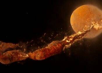 Una nueva teoría sugiere que la Luna se formó en solo unas pocas horas