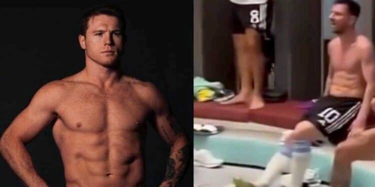 Canelo Álvarez amenaza a Lionel Messi por un video de celebración en los vestuarios tras vencer a México
