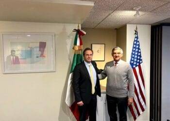 El Gobernador Américo Villarreal y el Embajador de México en EU promueven inversiones para Tamaulipas