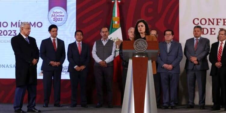 Salario mínimo aumentará 20% a partir del 1 de enero del 2023