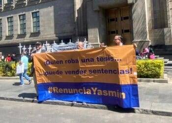 Suspensión provisional en el caso de su tesis: una estrategia clara de la ministra Esquivel