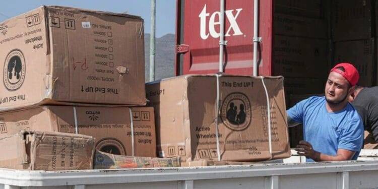 Recibe DIF Tamaulipas donación de 332 sillas de ruedas y 70 aparatos funcionales