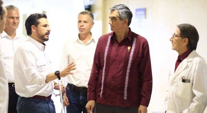 Gobernador Américo Villarreal supervisa infraestructura hospitalaria