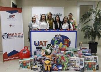 Invita UAT a la colecta “Donando un juguete haces feliz a un corazón”
