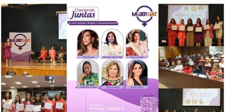 Mujeres emprendedoras exponen en la UAT el panel “Creciendo Juntas”
