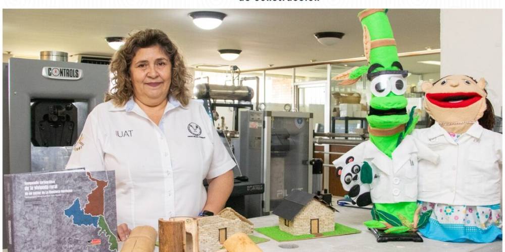Generan investigadores de la UAT publicaciones sobre materiales alternativos de construcción