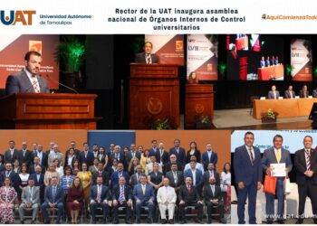 Inaugura rector de la UAT asamblea nacional de órganos internos de control universitarios