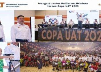 Inaugura Rector Guillermo Mendoza la Copa UAT 2023