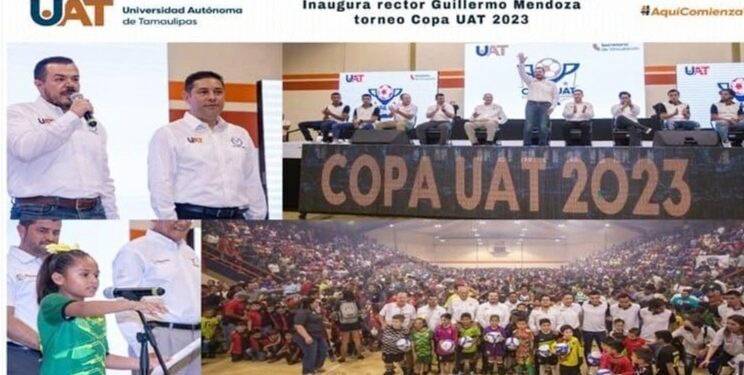 Inaugura Rector Guillermo Mendoza la Copa UAT 2023