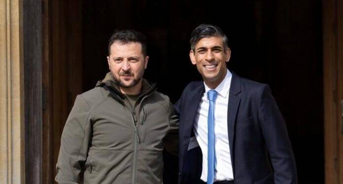 Zelenski propone en Londres “alianza de aviones de combate” para sacar a Rusia de Ucrania