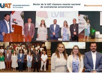 Rector de la UAT clausura encuentro nacional de contralorías universitarias