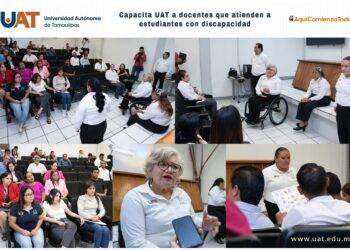 Capacita UAT a sus docentes que atienden a estudiantes con discapacidad