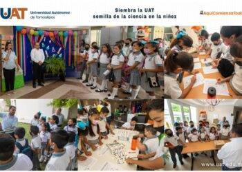 Siembra la UAT en los niños la semilla de la ciencia