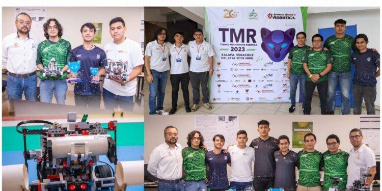 Obtiene la UAT primeros lugares del Torneo Mexicano de Robótica 2023