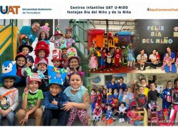 Centros infantiles UAT U-NIDO festejan Día del Niño y de la Niña
