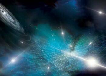 El espacio-tiempo está siendo deformado por las ondas gravitatorias