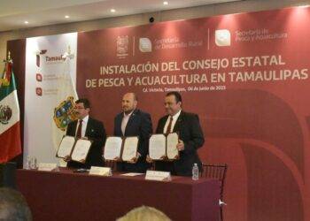 Instalan Consejo Estatal de Pesca y Acuacultura en Tamaulipas