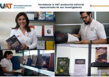 Incrementa la UAT producción editorial especializada de sus investigadores