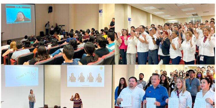 Imparten en la UAT curso de Lengua de Señas Mexicana para personal de salud