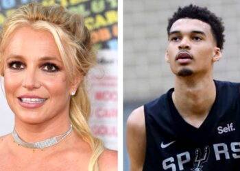 Britney Spears es cacheteada por guardaespaldas de Victor Wembanyama