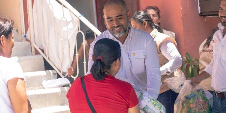 Continúa la entrega de apoyos alimenticios de bienestar en Tamaulipas
