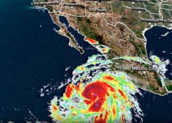 Se forma la tormenta tropical Hilary al sur de las costas de Guerrero