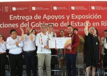 Tamaulipas tiene un gobernador con corazón de oro, afirman riobravenses