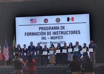 Reconoce Embajada de Estados Unidos profesionalización de la Guardia Estatal de Género
