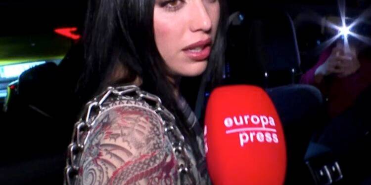 Lourdes León, la hija de Madonna, arrasa con su simpatía y su sensual look en su visita sorpresa a Madrid