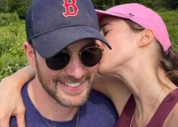 Chris Evans se casó con Alba Baptista