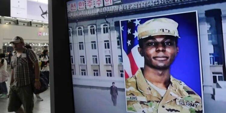 Soldado estadounidense que cruzó a Corea del Norte ya está en EU, reportan