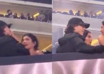 Kylie Jenner y Timothée Chalamet confirman romance con ¡su primer beso en público!