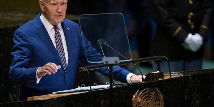 Ningún país estará seguro si Ucrania pierde la guerra, advierte Biden ante la ONU