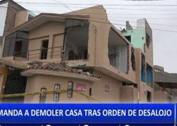 Mujer que mandó a demoler casa que construyó en terreno de su exsuegro explica su decisión: “Me ha costado esfuerzo”
