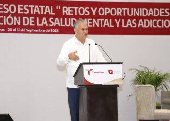 Inaugura SST Congreso  «Retos y Oportunidades en la Promoción y Atención de la Salud Mental y las Adicciones”