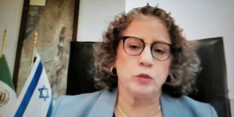 Embajadora de Israel en México: No condenar estos actos es apoyar al terrorismo
