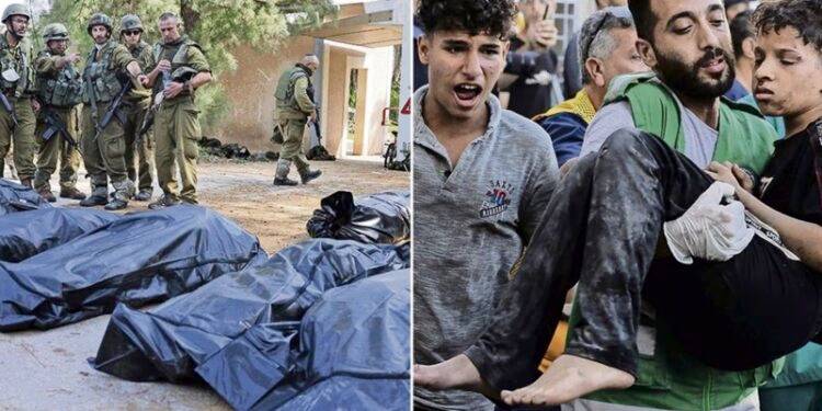 Masacres y ofensiva total: guerra en Israel y Gaza