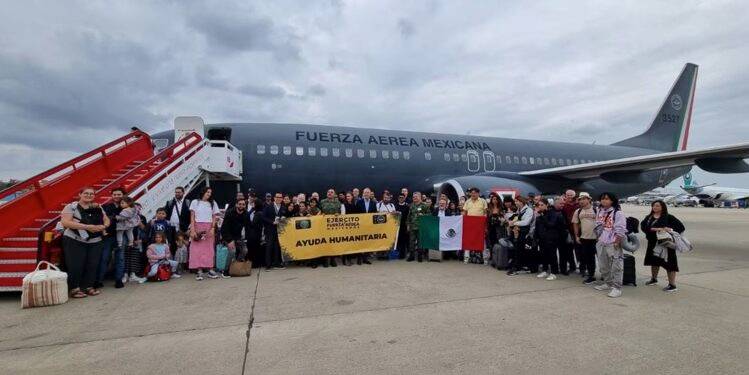 La Secretaría de Exteriores y la Sedena apuran la repatriación de personas desde Israel