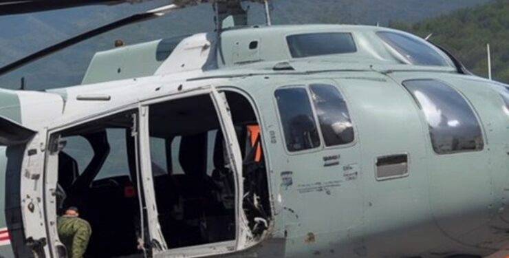 Helicóptero de la Fuerza Aérea Mexicana se desploma en Durango