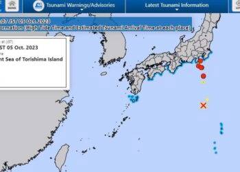 Tras terremoto de 6.6, Japón emite alerta de tsunami y luego la retira