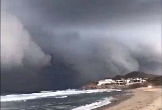 Cierran aeropuerto de Puerto Vallarta por impacto de huracán «Lidia» categoría 4